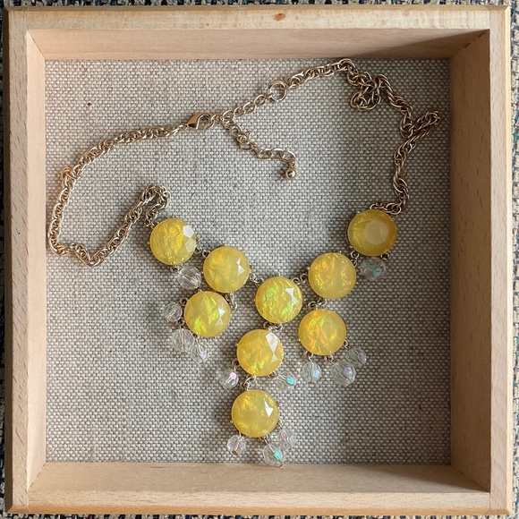 Jewelry - Yellow Opalescent Bubble Necklace